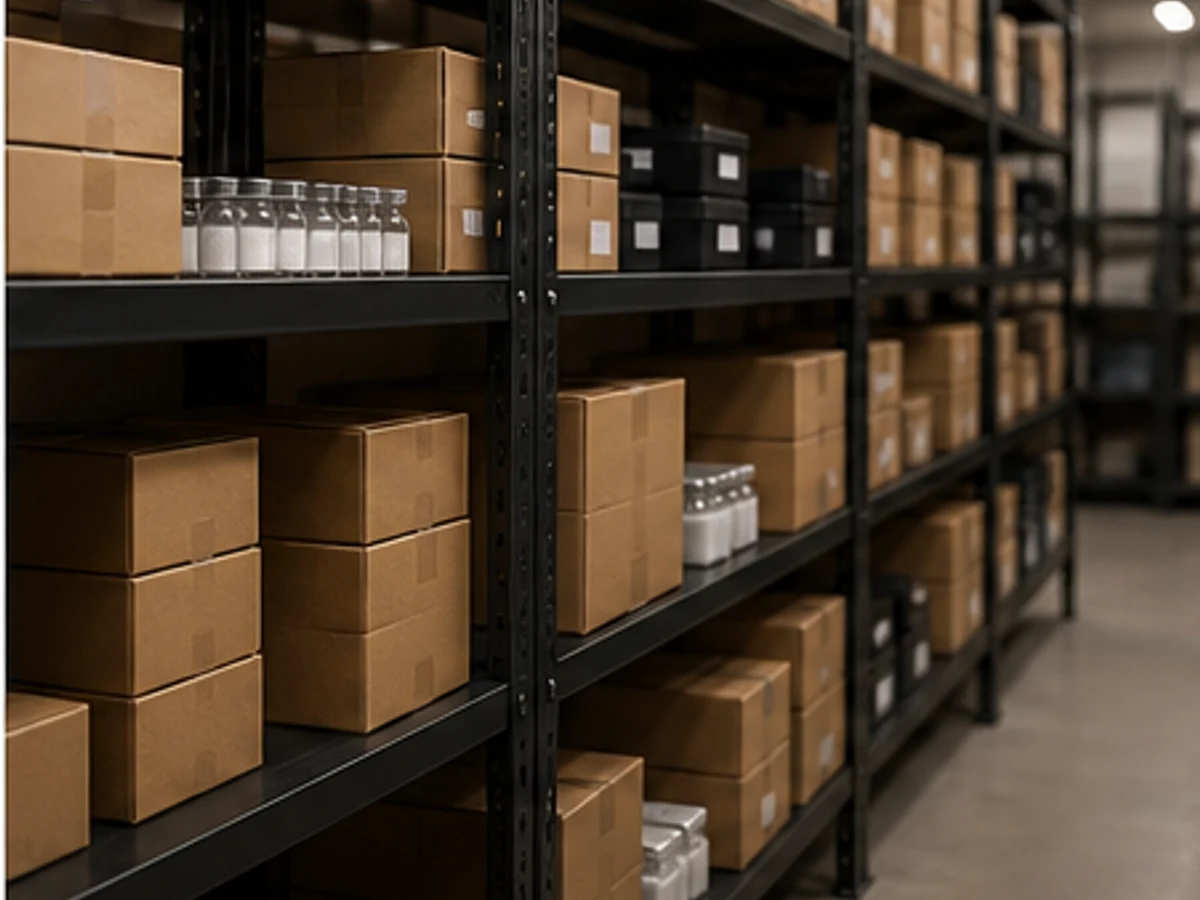 Neropep warehouse scene